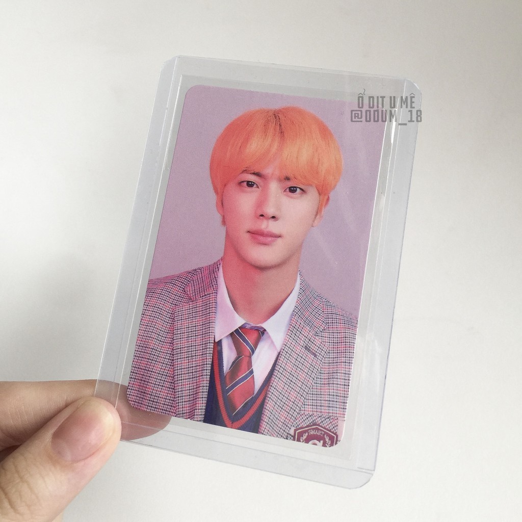 Toploader đựng ảnh photocard Kpop size B8 ngang / dọc