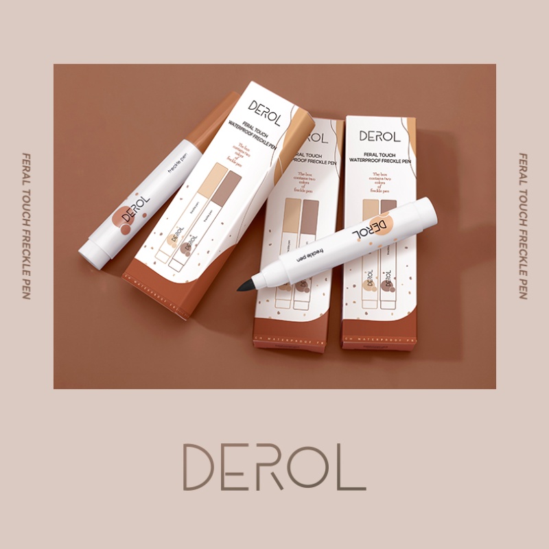 Set 2 bút xóa tàn nhang chống nước tự nhiên DEROL