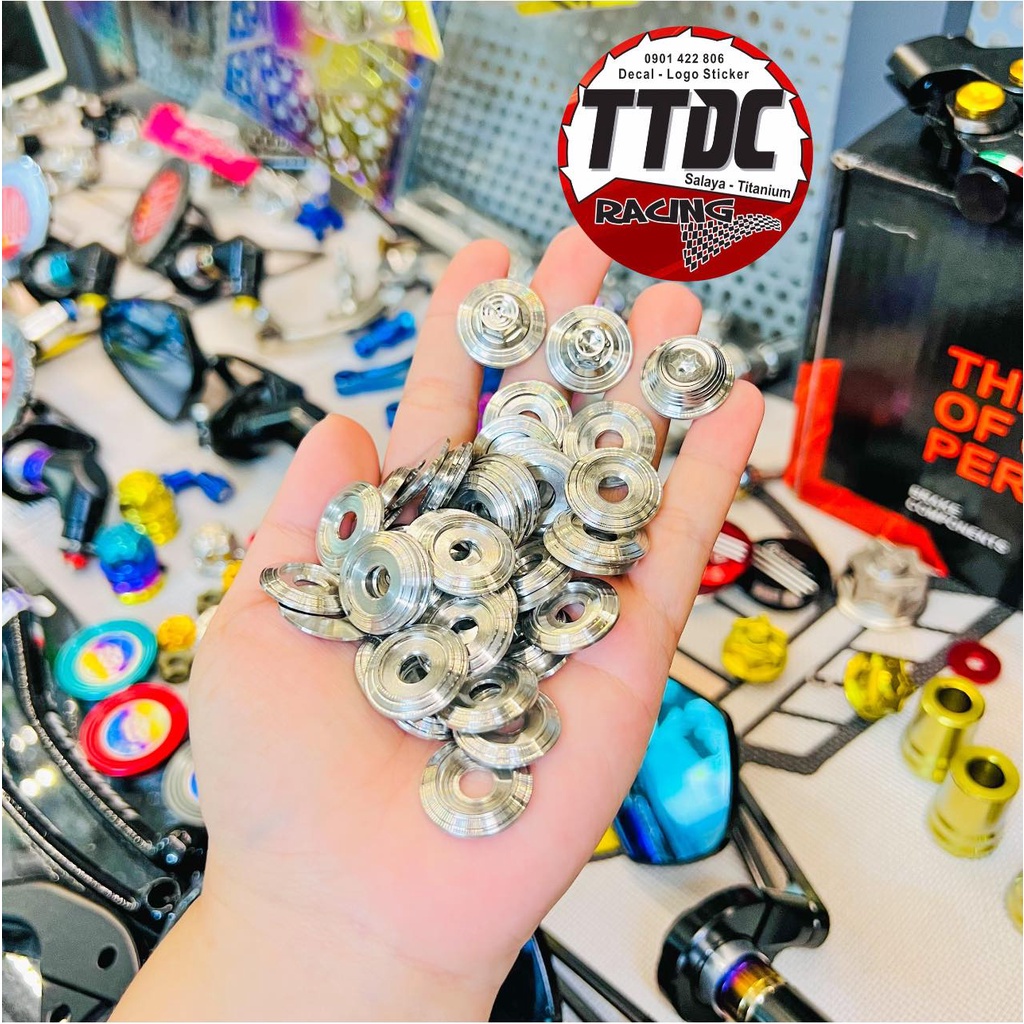 Lông Đền inox Salaya 6li/8li/10li/12li/14li gắn nhiều vị trí cực sáng cực đẹp ✌