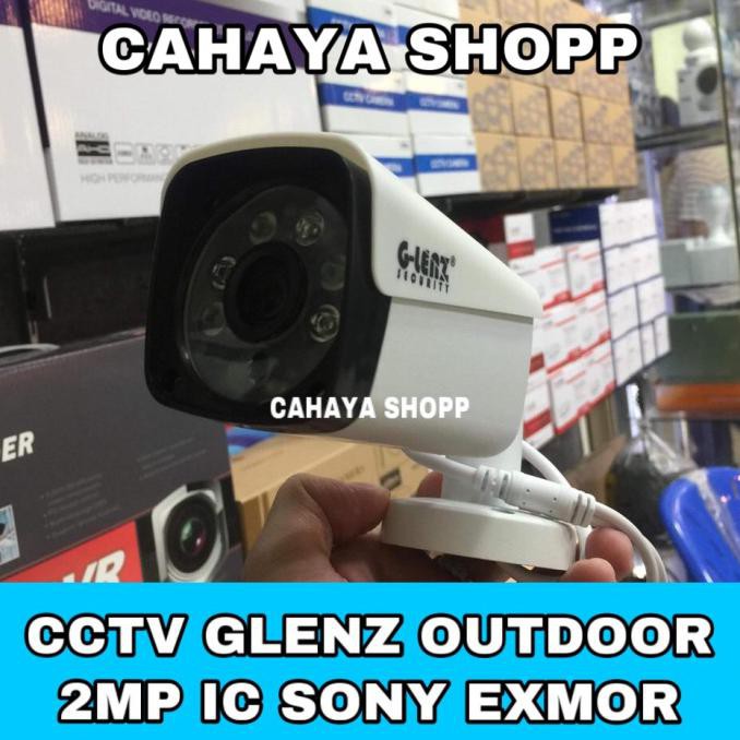 Camera An Ninh Ngoài Trời Glenz Cctv 2mp / 1080p Full Hd / Ic Sony