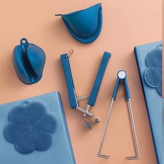 Kẹp đồ ăn đa năng 🍉FREE SHIP🍉 Dụng cụ kẹp gắp đồ nóng thức ăn đa năng inox chống bỏng