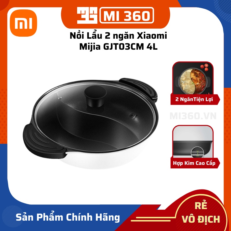 Nồi Lẩu 2 Ngăn Xiaomi Chính Hãng