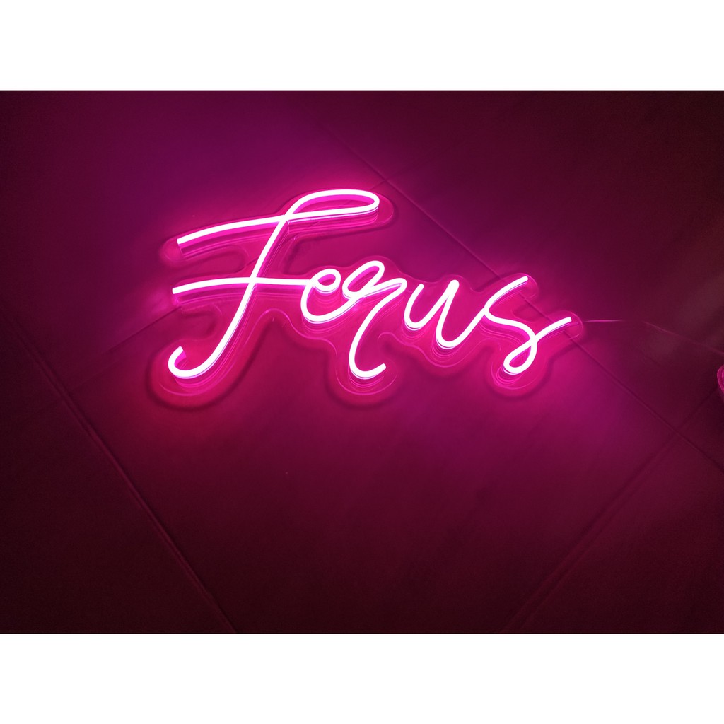 Đèn Led Neon Tên Theo Yêu Cầu - Tùy Chọn Chữ Cái
