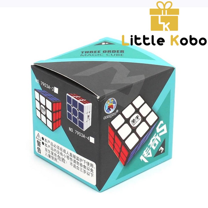 [Mã 12LSSALE giảm 100% đơn 50k] Rubik 3x3 ShengShou Legend S Khối Lập Phương Đồ Chơi Rubic 3 Tầng Hộp Xanh