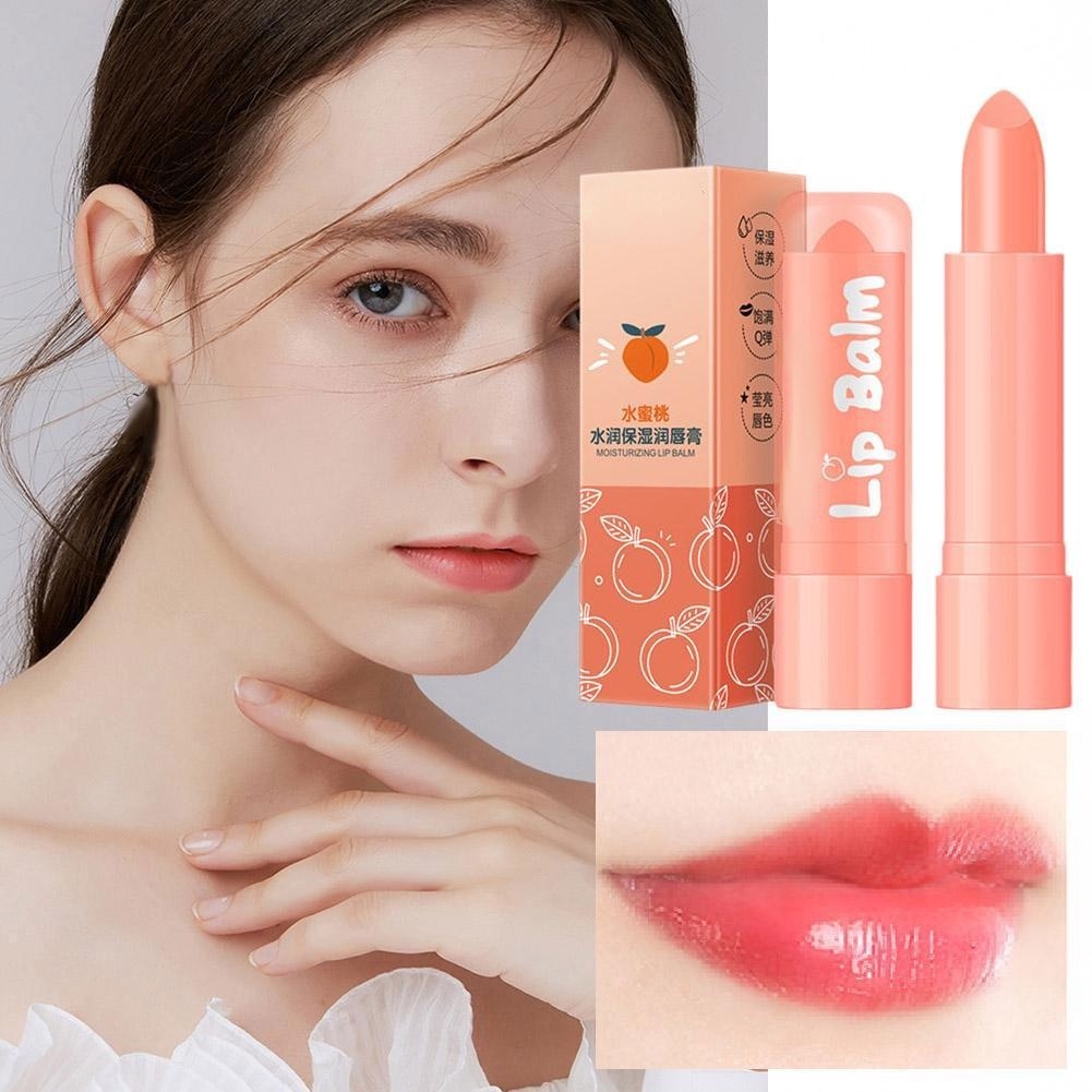 Kiss Beauty Son Dưỡng Môi Dạng Thạch Lâu Trôi Dưỡng Ẩm Chống Nếp Nhăn Cải Thiện Đường Viền Môi Chống Lão Hóa