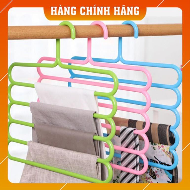 [FREE SHIP - HÀNG CHÍNH HÃNG] MÓC TREO QUẦN - KHĂN ĐA NĂNG - MÓC TREO 5 TẦNG THÔNG MINH - LOẠI 1