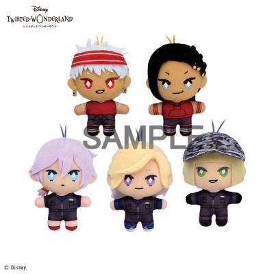 Gấu bông Twisted Wonderland Extra Athletic Wear Mascot dormitory Pomfiore Rook Hunt chính hãng Nhật Bản