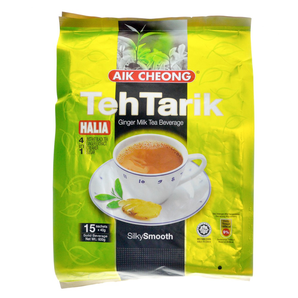 Trà Sữa Tự Pha Aik Cheong Gói Vị Gừng Teh Tarik Malaysia 15 Gói x 40g SÀI GÒN ĐẶC SẢN