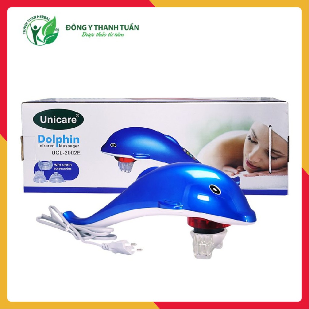 Máy Massage Cầm Tay Cá Heo Dolphin Unicare UCL-2002E