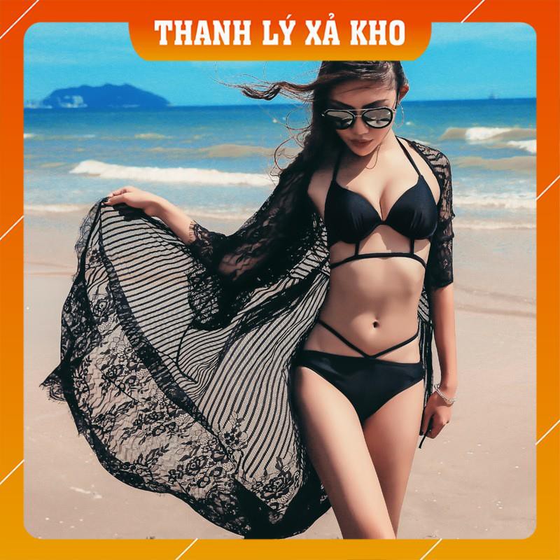 Đồ bơi nữ Đồ bơi 2 mảnh voan bèo trễ vai -  BÈO XANH, BÈO CARO TRẮNG | BigBuy360 - bigbuy360.vn