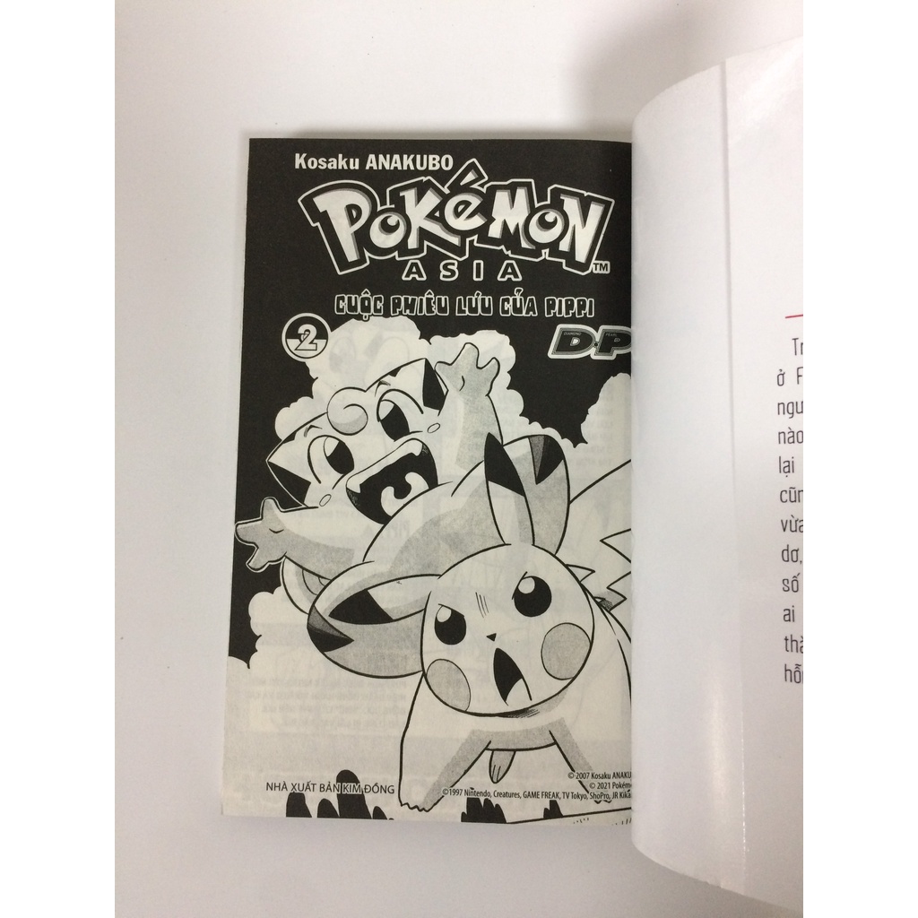 Sách - Pokémon - Cuộc Phiêu Lưu Của Pippi DP (Diamond-Pearl) - Tập 2