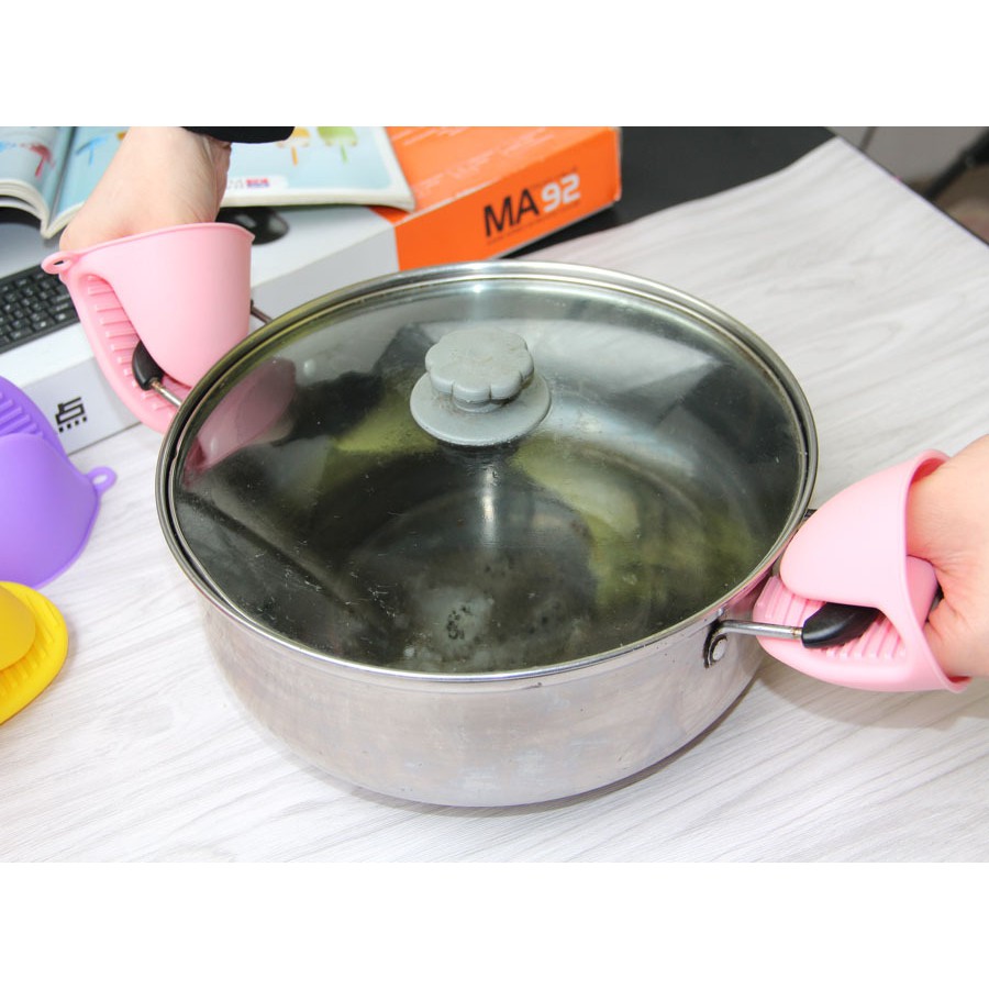 Dụng Cụ Nhấc Nồi Làm Bằng Silicon Chịu Nhiệt Cao | BigBuy360 - bigbuy360.vn