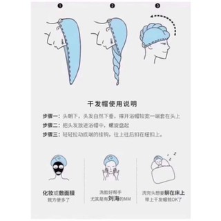 Khăn cuốn tóc siêu nhanh khô