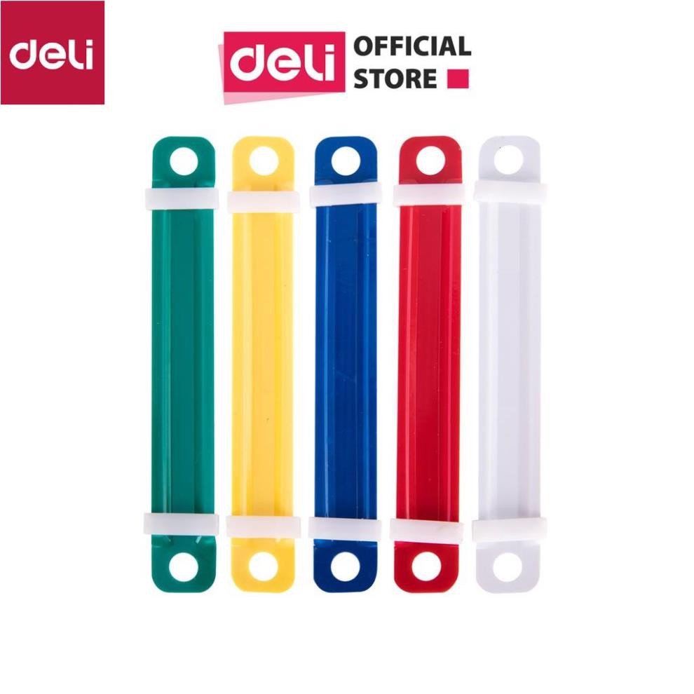 Nẹp tài liệu Chân dài 50mm Deli - 50 cái/hộp - E5548 [Deli]
