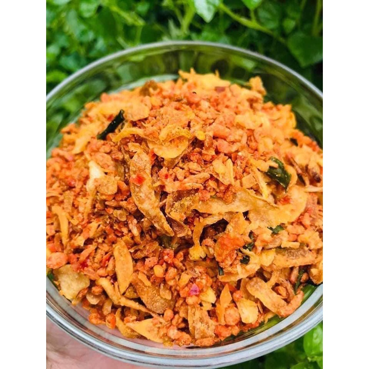 250GR Bánh Tráng Phơi Sương + 200GR Muối Hành Phi + Tặng Kèm Bơ Trứng