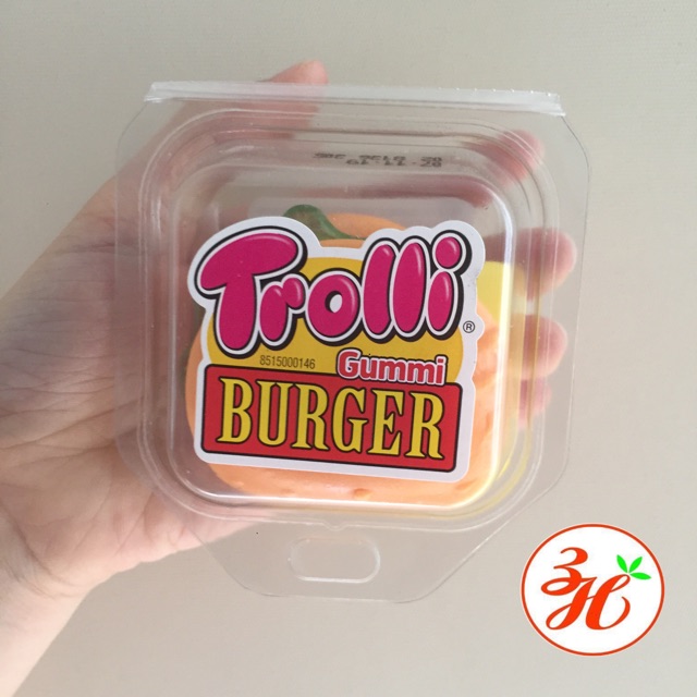 Kẹo dẻo hamburger Trolli 50g date T7/23 Mỹ