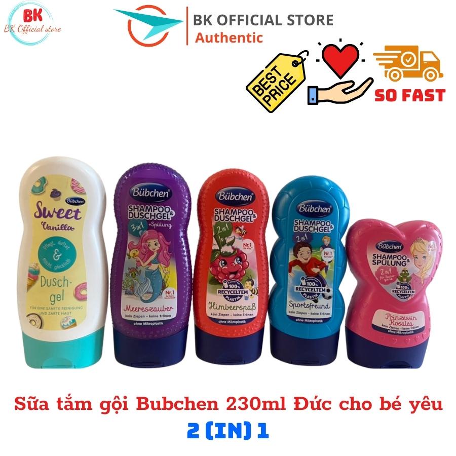 Sữa tắm gội cho bé Buchen 230ml hàng Đức