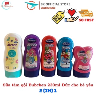 Sữa tắm gội cho bé Buchen 230ml hàng Đức