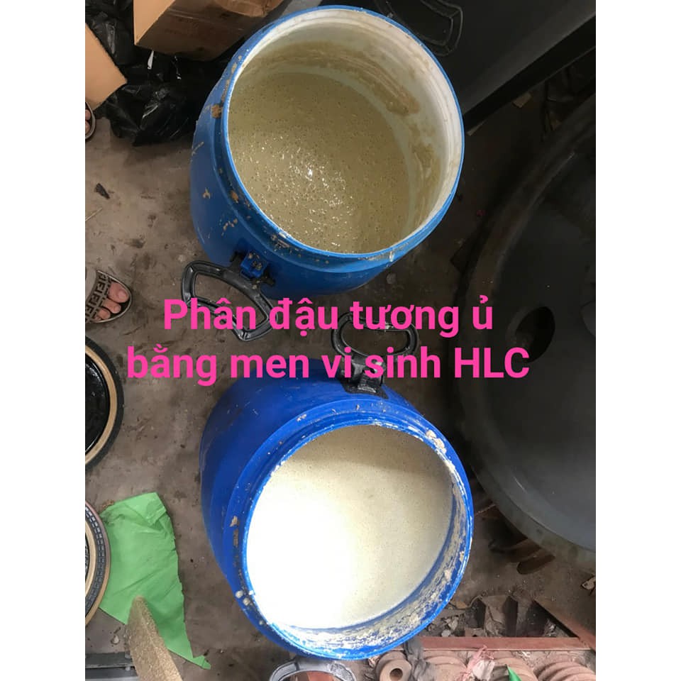 Men vi sinh chuyên ủ cá, đậu tương, chuối, bánh dầu,... làm phân bón - Men gốc No7 500ml phân hủy siêu nhanh