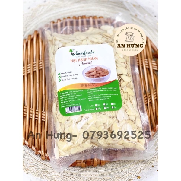 HẠNH NHÂN LÁT LÀM BÁNH