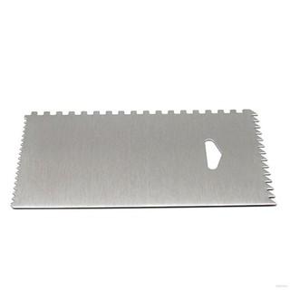 Stainless Steel Cake Scraper Trapezoidal Cake Scraper Cream Chocolate Icing Smoother Tool solidvalue.vn
