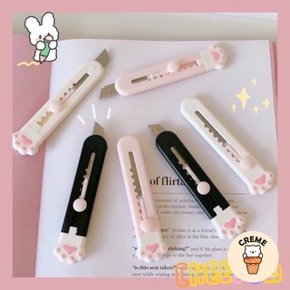 Dao rọc giấy mini chân mèo dễ thương cute