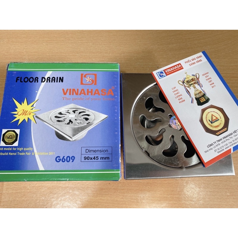 Hộp gas thoát nước khử mùi Vinahasa