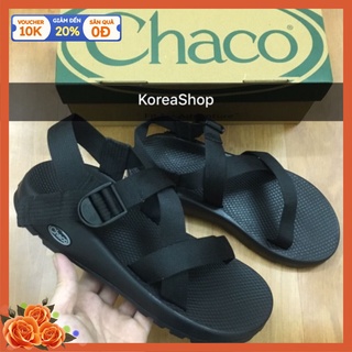 Dép chaco nam nữ màu đen mã D23 Chaco Shop