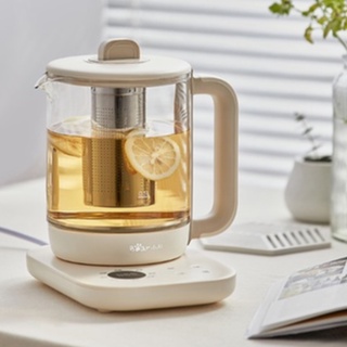 The august ideas - bình pha trà, chưng yến bear chính hãng 1.5l kèm lõi lọc