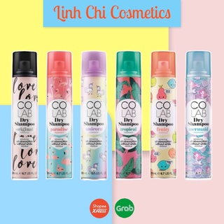 Dầu gội khô colab dry shampoo 200ml giúp làm sạch da đầu mang lại mái tóc bồng bềnh