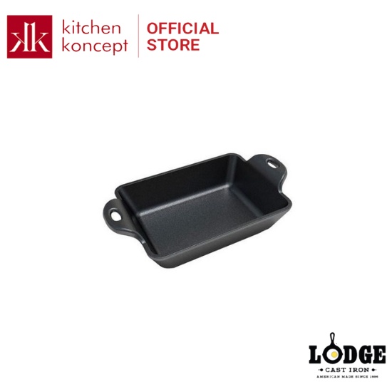 Khay gang Lodge Heat-Treated chữ nhật - 0.4L