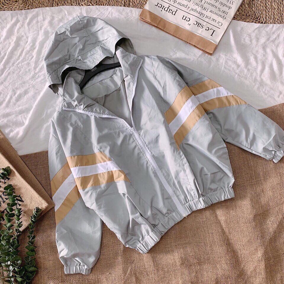 Áo khoác dù 2 lớp cao cấp chạy sọc tay cánh dơi HOT kèm hình thật | BigBuy360 - bigbuy360.vn