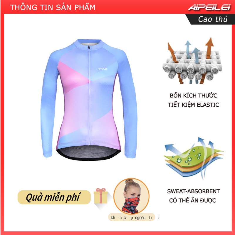 Áo Thun Thể Thao Dài Tay Có Túi Thời Trang Cho Nữ
