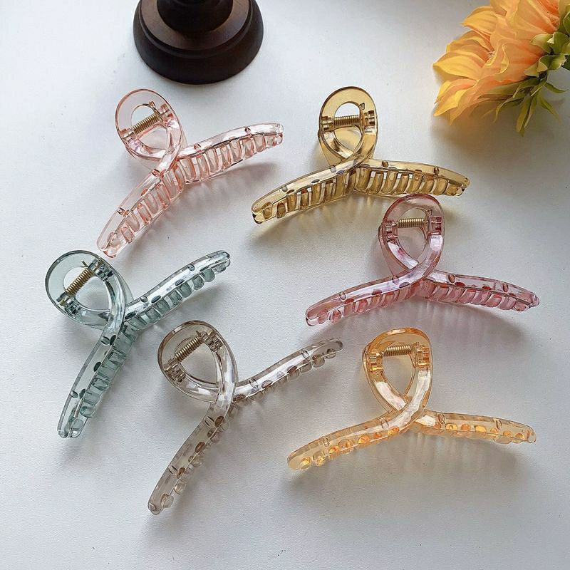 Kẹp cạp tóc nhựa trong dài 11cm