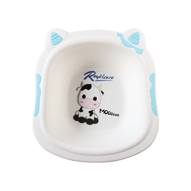 Chậu rửa mặt trẻ em in hình bò sữa xinh xắn 8801-2B