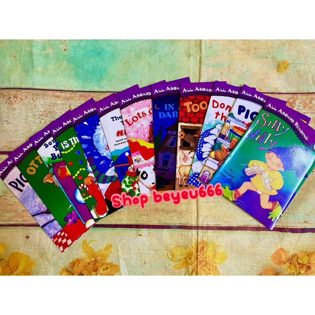 Đồ chơi All Abroad Reading gồm 12q ( Kèm File nghe và Video)