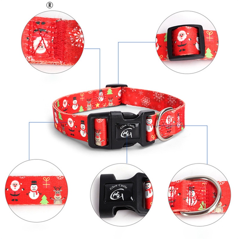 Vòng Cổ Họa Tiết halloween Giáng Sinh Cho Thú Cưng