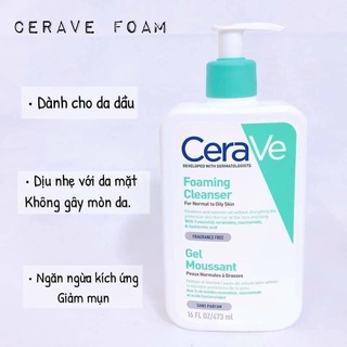 Sữa Rửa Mặt Quốc Dân Cerave