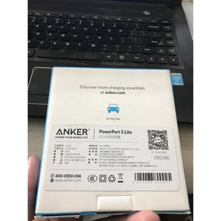 Củ sạc Anker PowerPort 5 Lite (A2134) 25W