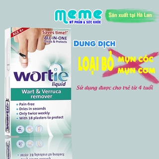 WORTIE – KEM NGỪA MỤN CÓC, MỤN CƠM – 5ML - HÀ LAN