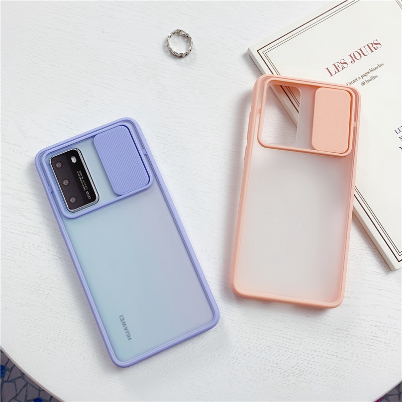 Ốp lưng Huawei Nova7i Matte PC+TPU Case Huawei P20 P30 P40 Mate30 Pro Lens Protect Mobile Phone Cover