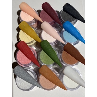 Sét bột 12màu (tặng nước làm hoa-bi sắt-hạt châu-ống làm hoa) bột hủ 10g đắp móng, nắn hoa, bột nhúng.