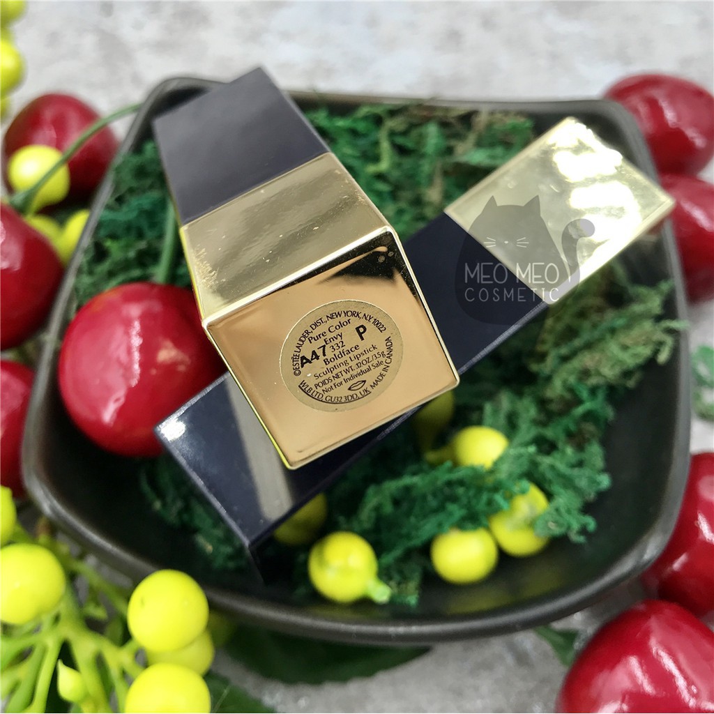 Estee Lauder Son Pure Color Envy #332 Boldface 3,5g- Cam Kết Chính Hãng