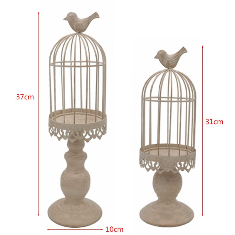 Giá Đỡ Đèn Cầy Bằng Kim Loại Thiết Kế Đục Lỗ Độc Đáo Trang Trí Nhà