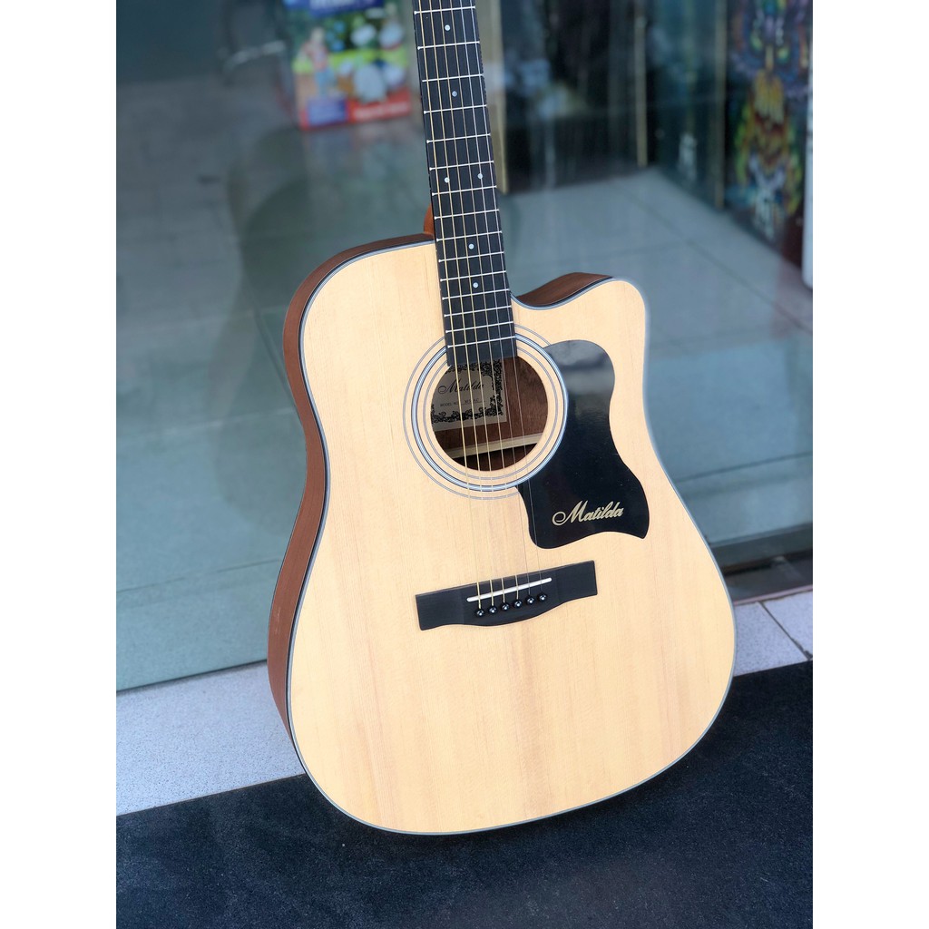 Guitar acoustic hãng Matilda M5-AC, tặng kèm phụ kiện đàn