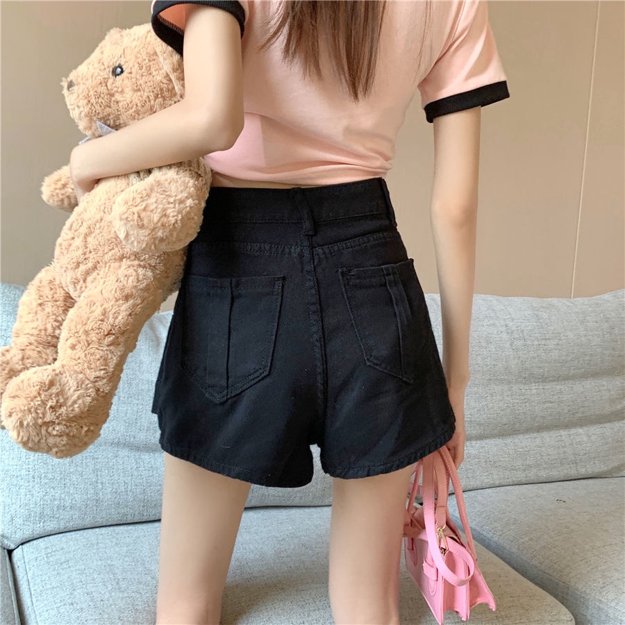 Chân váy denim lót quần, không co giãn, sang chảnh, khoe đùi nóng bỏng, có 4 màu sc3815