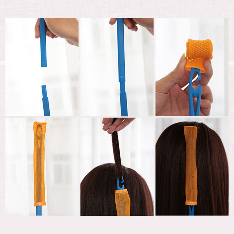 Set 12 / 24 Lô Uốn Tóc Thần Kỳ Bền Bỉ 25 30 45 50 55CM