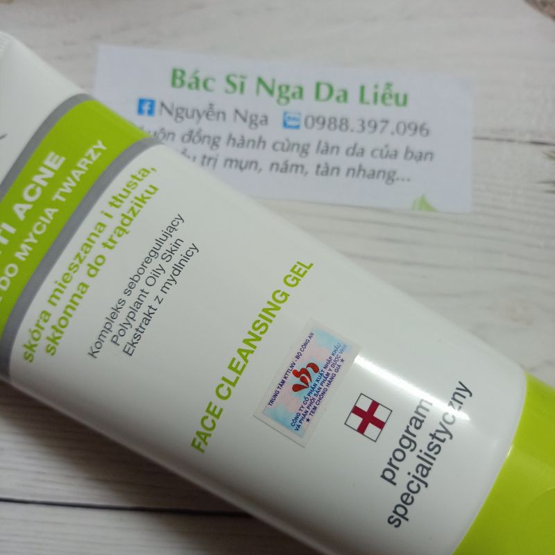 ✔️[CHÍNH HÃNG] Sữa rửa mặt cho da nhờn mụn Floslek Pharma Antibacterial Face Cleansing Gel (200ml) (Mẫu Mới) | BigBuy360 - bigbuy360.vn
