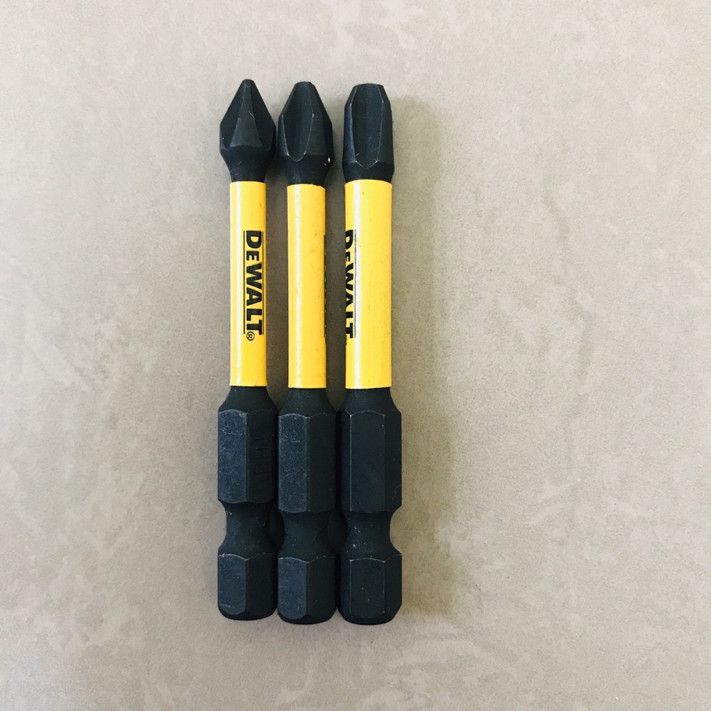 Bộ 3 mũi vít DeWalt Chính Hãng có từ mạnh Ph1,2,3