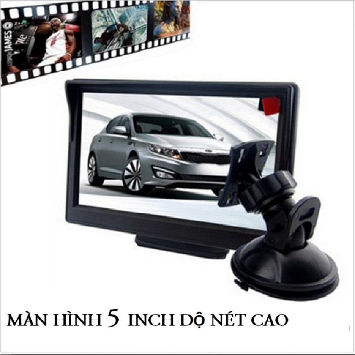 [DEAL HOT]Combo Màn Hình 5inch - Camera Lùi - Thiết Bị Thu Phát